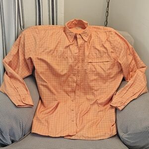 Cabelas Button XL Tall Fishing Shirt